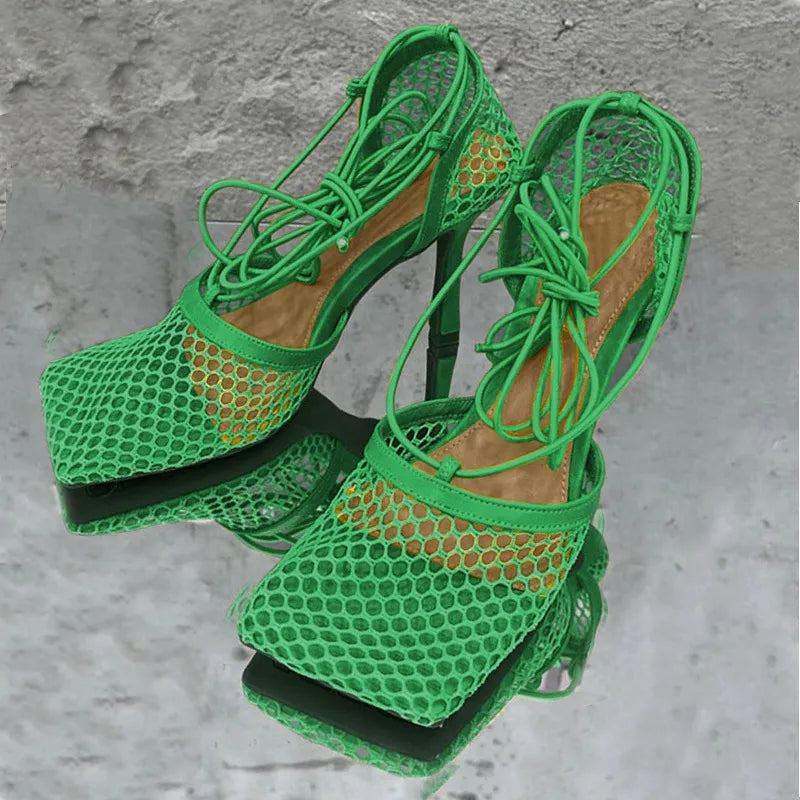 Green BTG Heels