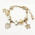 Double Heart Bracelet